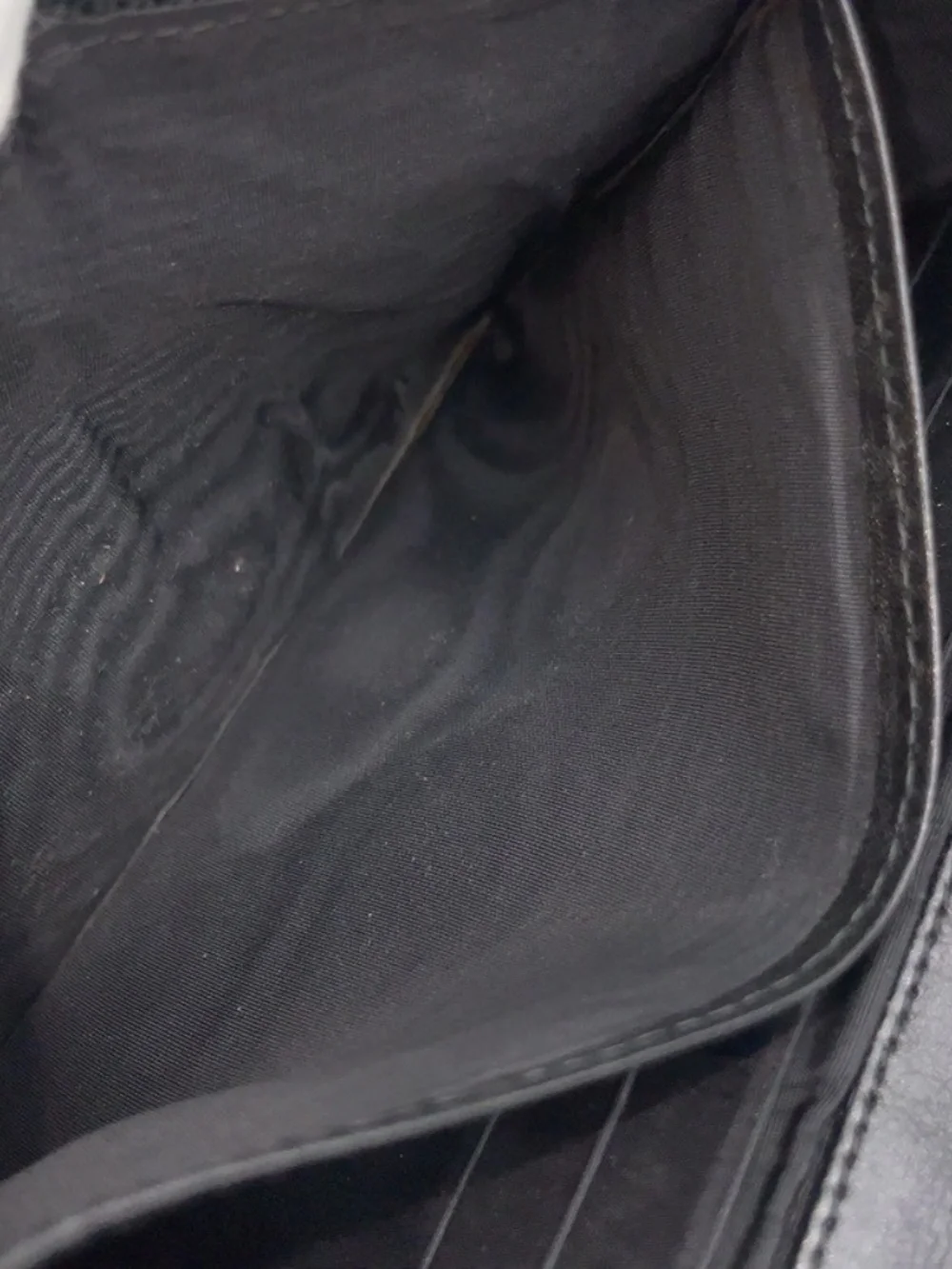 CHANEL Leather Black WOC W/Box
